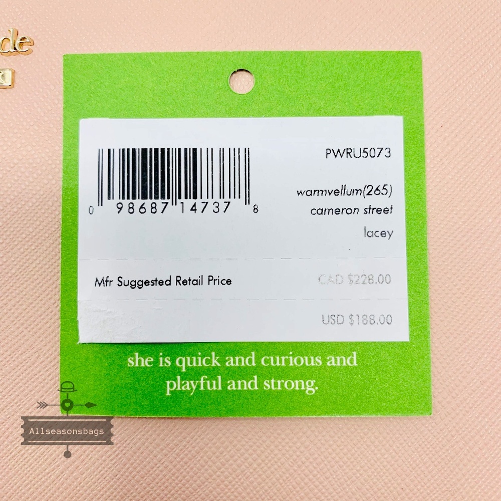 🔽 Kate spade cameron street lacey vellum wallet - Picture 6 of 6